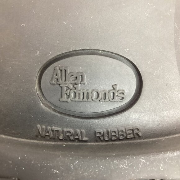 Allen Edmonds Stockbridge Leather Split Toe Mens 12AA Derby Dress Shoes Black - Picture 9 of 13